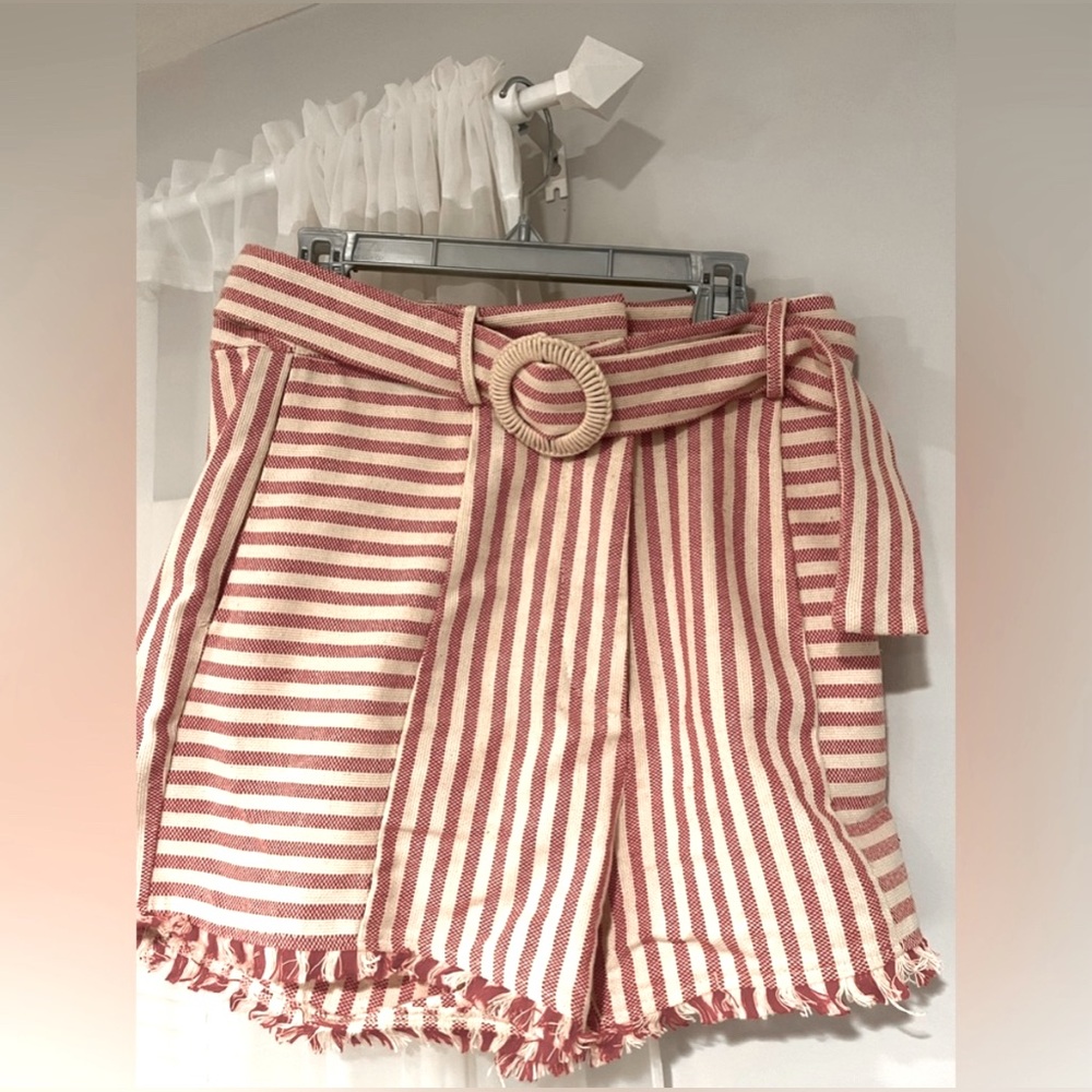 Aqua Canvas Retro Style Shorts